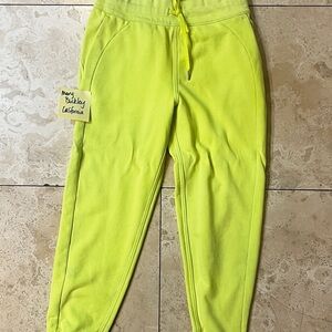 Lululemon Athletica Vibrant Yellow Joggers